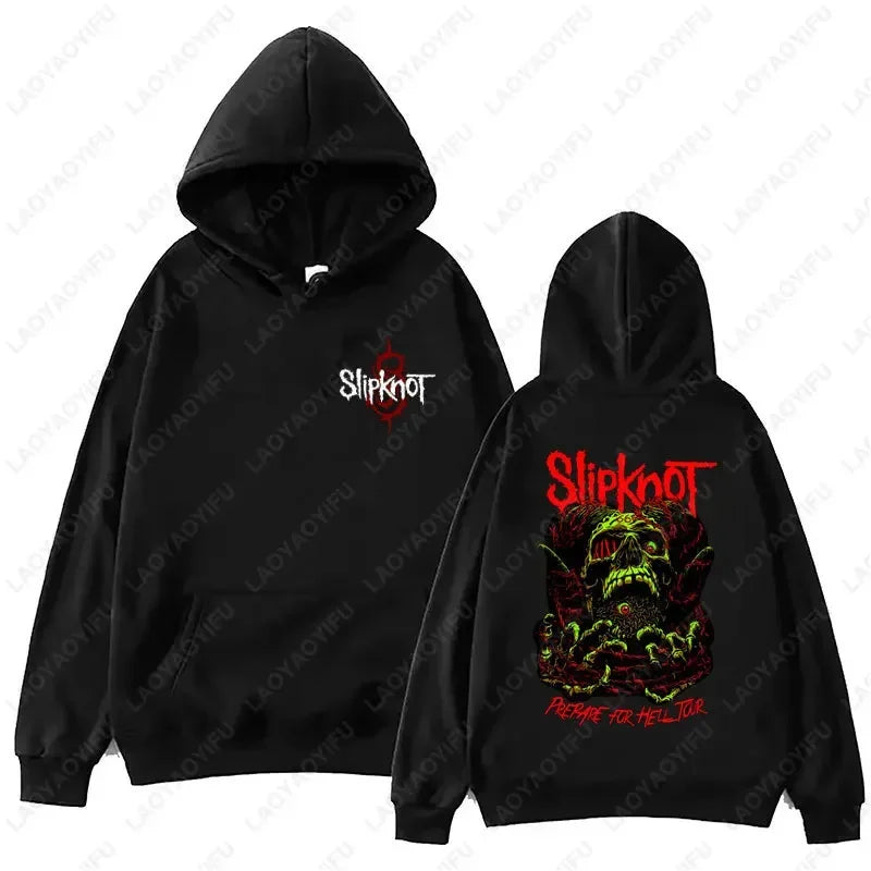 New Retro Casual Style S-Slipknot Rock Band Women Men Hoodie Sweatshirts Casual Clothes Hoody Warmth Streetwear Pullovers Top