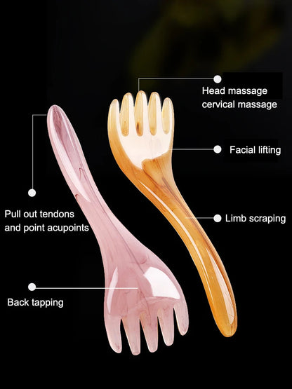 Scalp Back Massager | Handheld Head Scratcher Tool for Neck and Body Muscle Tension Relief - ZOOMNSTORE