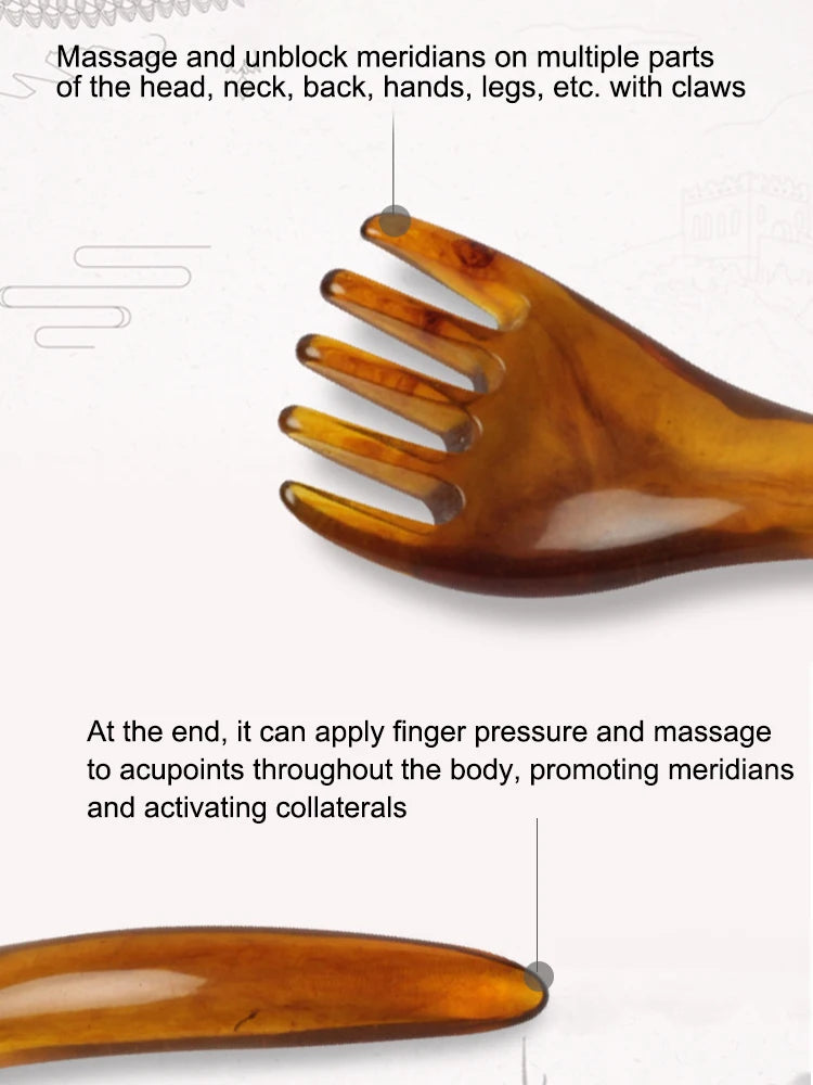 Scalp Back Massager | Handheld Head Scratcher Tool for Neck and Body Muscle Tension Relief - ZOOMNSTORE