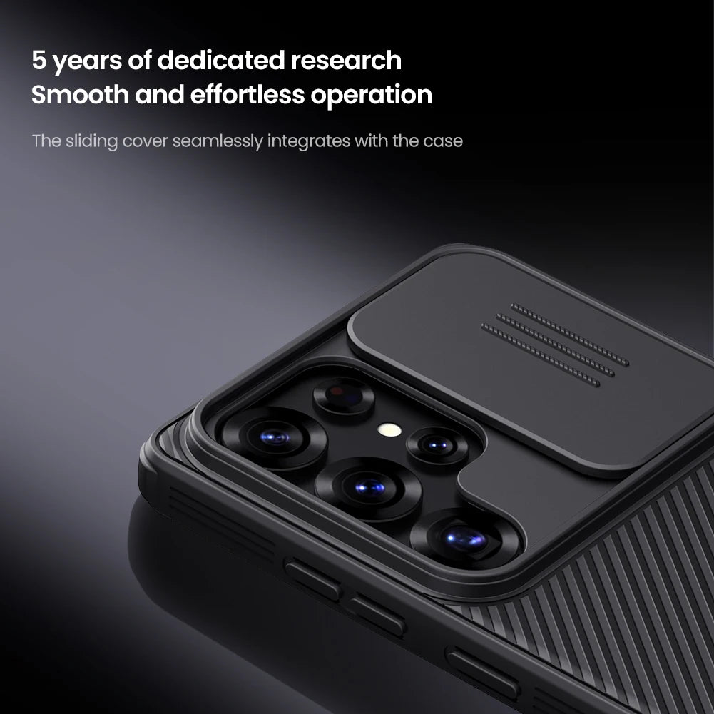 Nillkin for Samsung Galaxy S26 Ultra S26+ S26 Plus S25 Ultra S24 Ultra CamShield Pro Case with Slide Camera Cover Protector