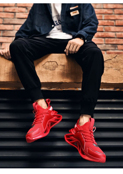 Men Casual Sneakers - Breathable Mesh Shoes With Durable TPU Outsole & Lightweight Design