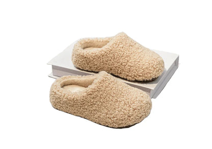 Kids Winter Slippers – Soft Sole Fluffy Cotton House Shoes for Boys & Girls