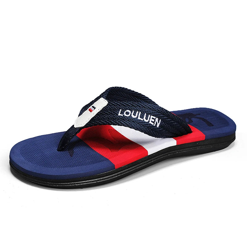 High quality brand men flip flops summer beach flip flops men fashion breathable casual men Beach slippers summer outdoor