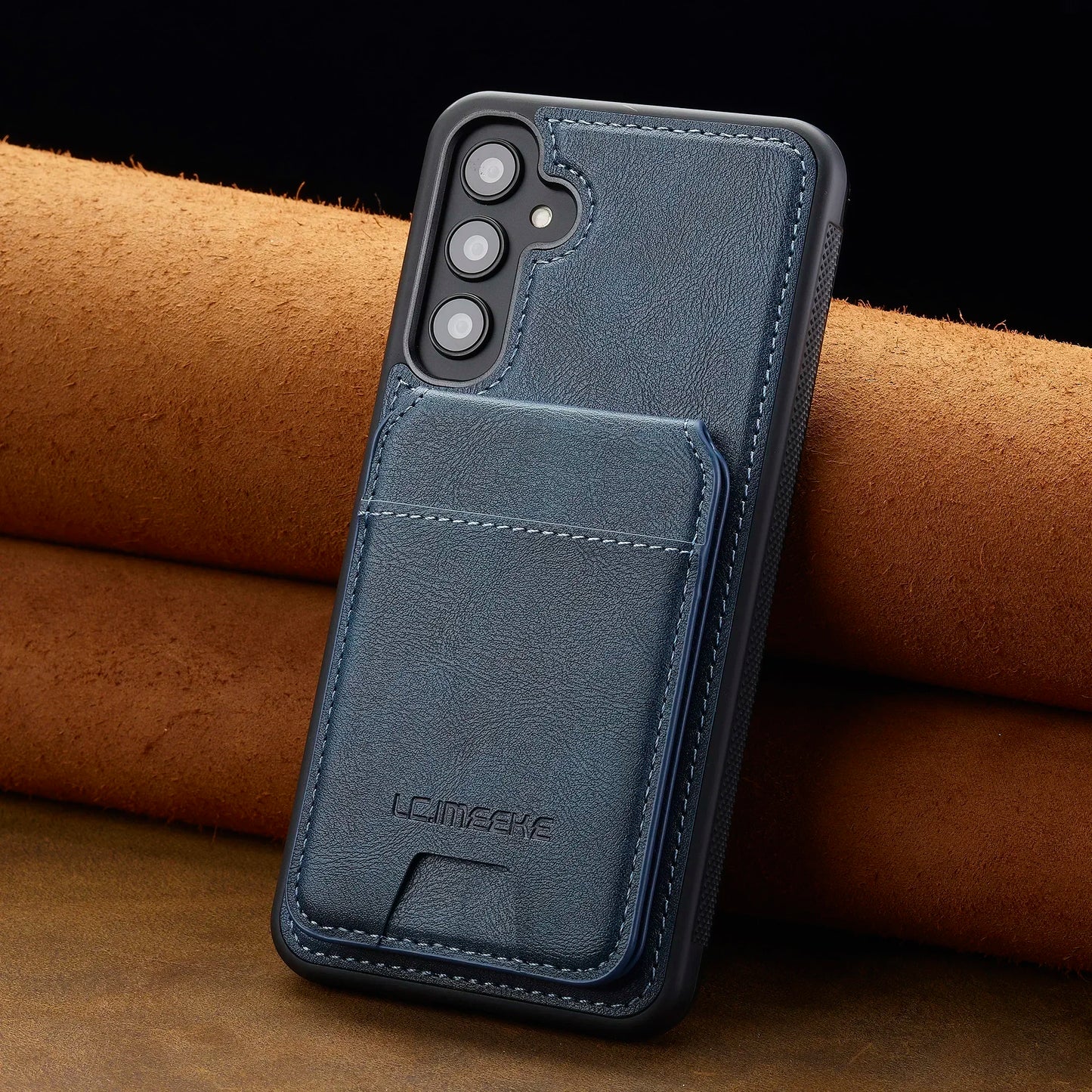 Detachable Leather Case For Samsung Galaxy S26 S25 Ultra S24 Plus S22 S21 FE A55 A35 A16 A36 A56 A15 A14 Card Wallet Phone Bag