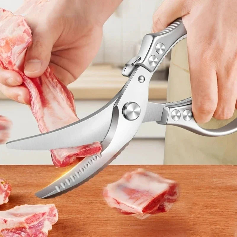 Kitchen Scissors – Heavy-Duty Stainless Steel Poultry & BBQ Shears