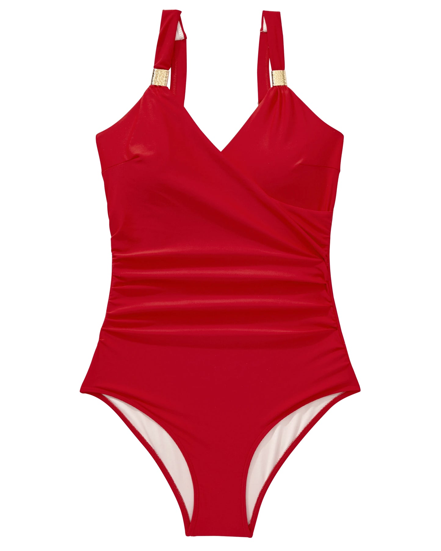 Women's Summer V-neck Swimsuit Slim Bikini One-piece Swimming Suit Bathwear Bathing Suits One Piece Swimsuits Female