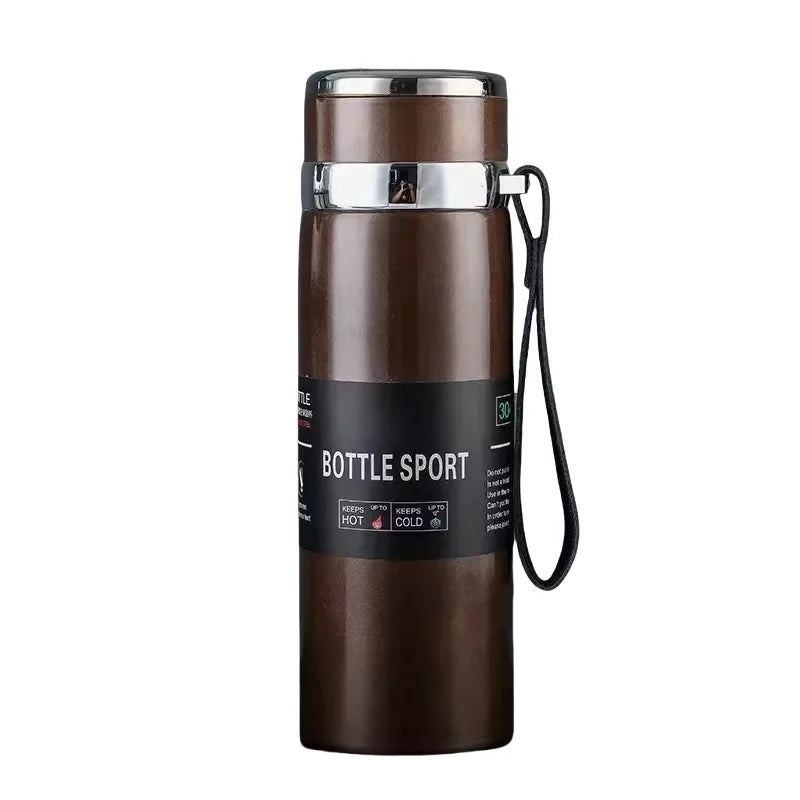 Thermal Water Bottle – 1 Liter Stainless Steel Flask With Double Wall Insulation