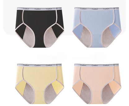 1pcs Girl Menstrual Panties Women's Physiological Briefs Ladies Period Leak Proof Panty High Waist Cotton Underwear