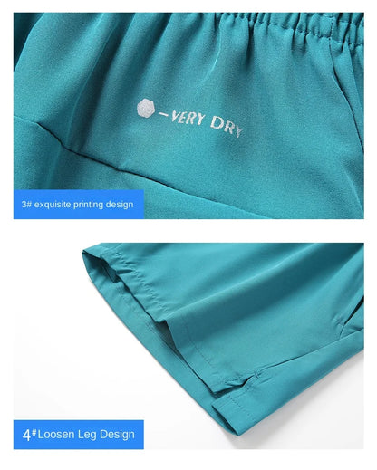 Running Shorts Summer Gym Sportswear Men Jogging Outdoor Sports Shorts Fitness Man Quick Dry Breathable Pants Male Clothing
