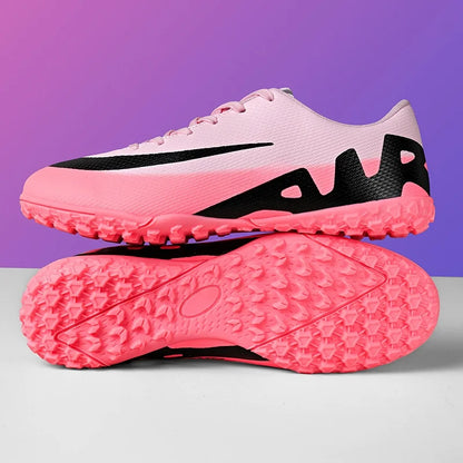 Men Soccer Shoes - Breathable Training Soccer Boots | Rubber Outsole Cleats