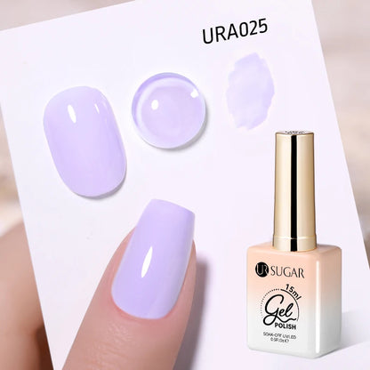 Jelly Gel Polish - Eco Friendly Semi Permanent UV LED Nail Polish for Salon Use