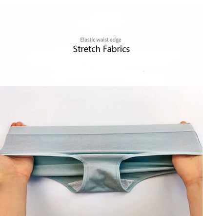 12 PCS Cotton Women Underwear Low Rise Soft Breathable Panties for Teens 12hrs Anti-Odor Comfy Briefs