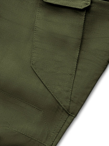 Tactical Camo Shorts - Men's Cargo Shorts With Multiple Pockets, Knee Length