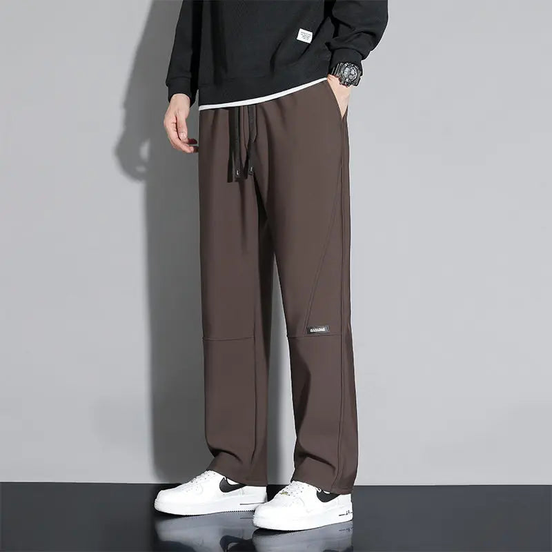 10XL Casual Pants Mens Straight Loose Trousers Men Clothing Elastic Waist Quick Dry Pants Summer Fashion Oversized Joggers Pants