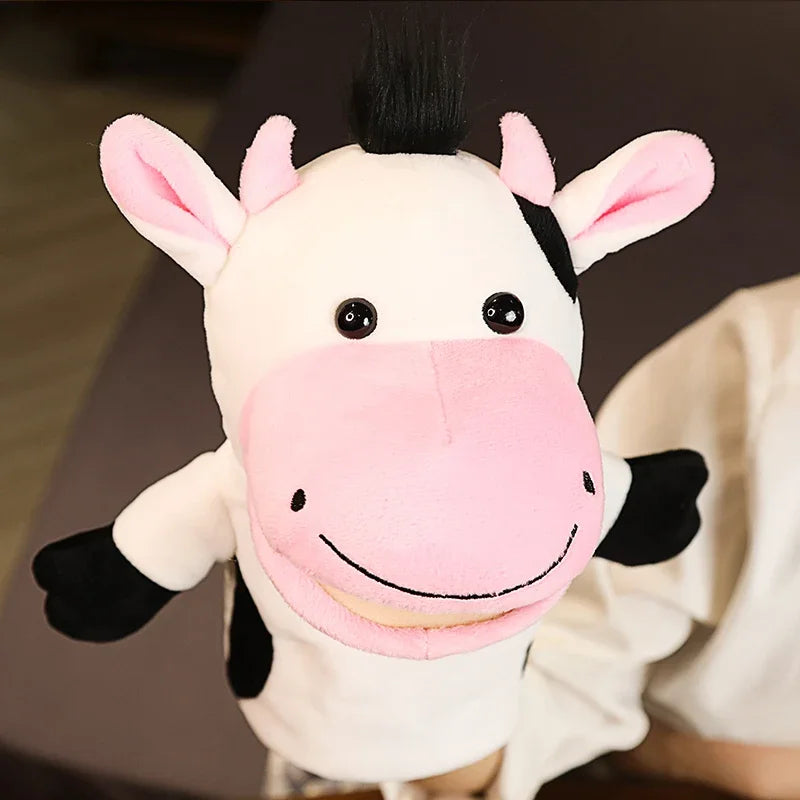 Plush Animal Puppets - Educational Hand Finger Puppets Kids Learning Toys