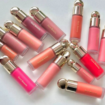 Rare Beauty Happy Joy Lucky Love Liquid Blush Silky and Glide On Smooth Long Lasting Plump Seamless Dewy Women Cosmetic Makeup