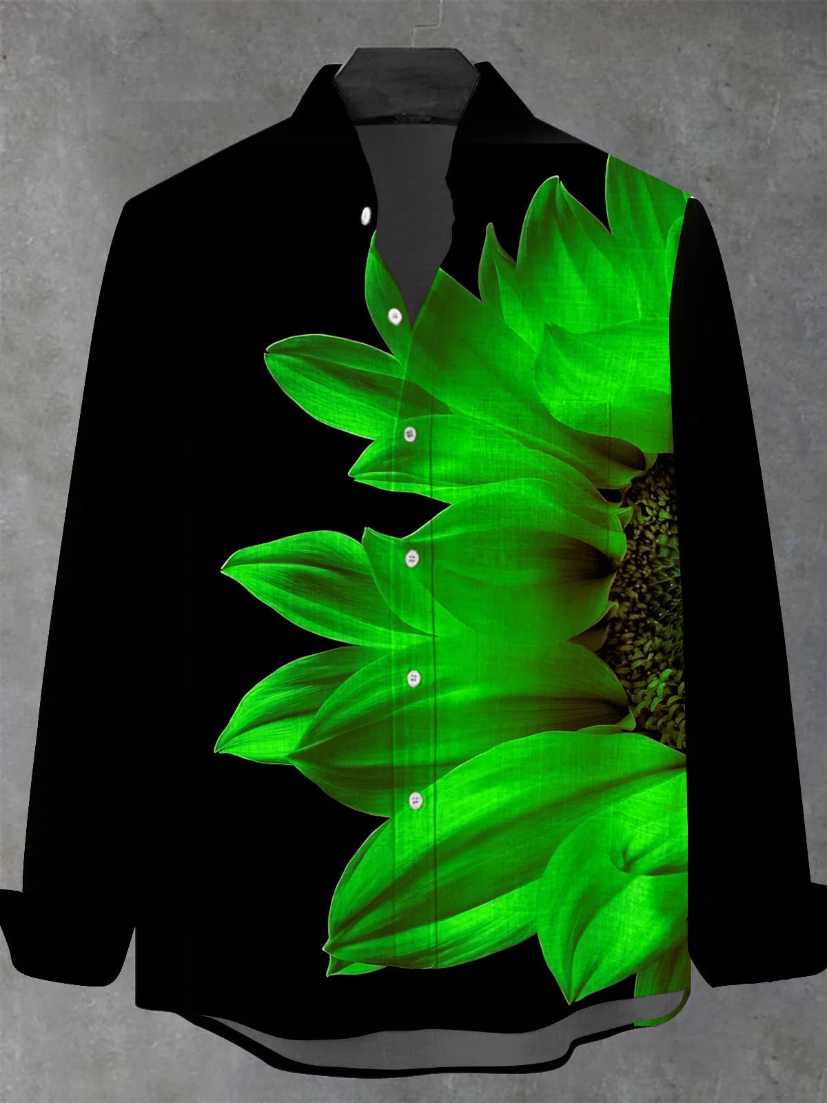 Men's shirts, button down shirts, casual shirts, spring and summer, printed long sleeves, daily, fashionable, comfortable