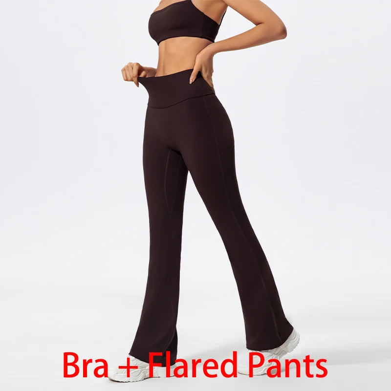 Women Gym Workout Set – Two Piece Activewear with Quick Dry Sportswear & Breathable Bra
