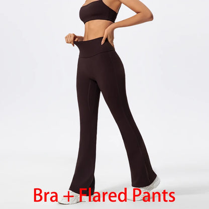 Women Gym Workout Set – Two Piece Activewear with Quick Dry Sportswear & Breathable Bra