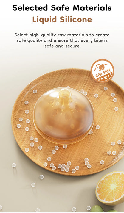 Newborn baby Wide caliber High borosilicate glass Bottles Anti choking Anti-Colic Bottle 0-6 months+ 160ml 240ml Baby Bottles