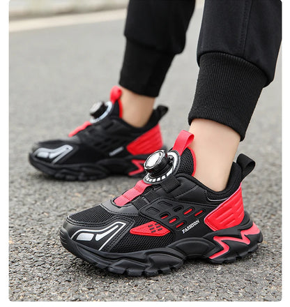 Children Athletic Sneakers Summer Breathable Lightweight Outdoor Running Shoes Non-slip Tennis for Boys Kids Sports Size 28-39