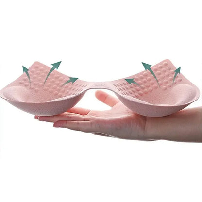 Latex Bra Pads – Push Up Breast Enhancer Pads | Wire Free, Breathable, Strapless