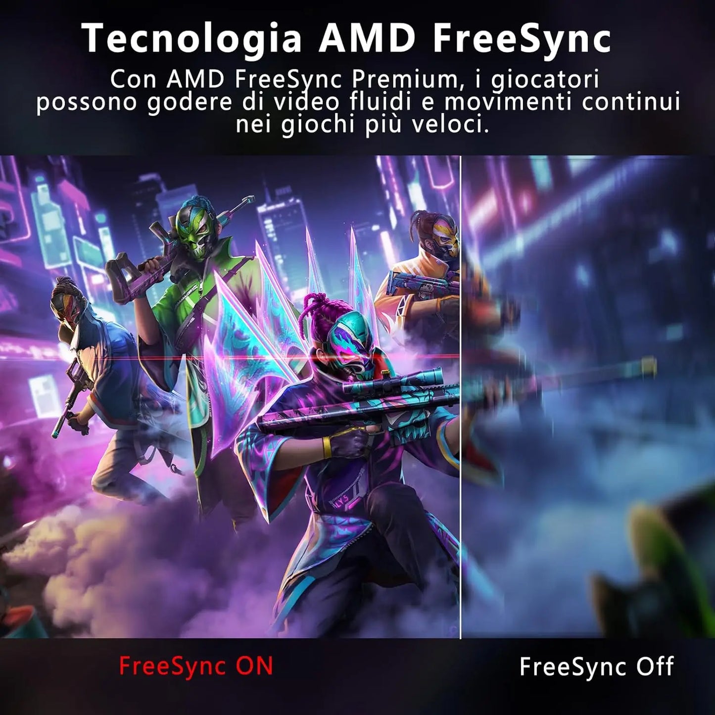 24 Inch Gaming Monitor - 1080P IPS Panel, 180Hz Refresh Rate, HDR Display, Eye Care Technology