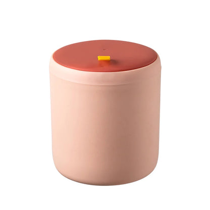 Mini Desktop Trash Can - Plastic Office Waste Bin Organizer