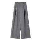 VIMLY Linen Blend Pant Set Two Piece Old Money Style Woman Summer Outfits 2026 Sleeveless Vest Wide Legs Pants Lady Suit A0820