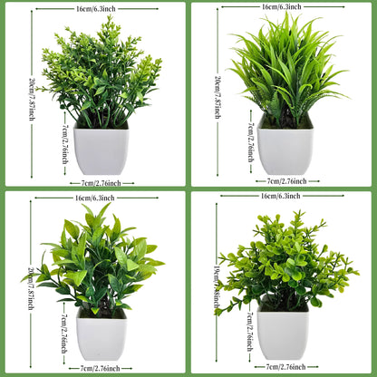 Artificial Christmas Tree - Green Potted DIY Home Decor for Weddings Birthdays and Xmas