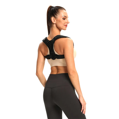 YANBIGUO Back Brace Posture Corrector for Women&Men,Adjustable Upper Back&Shoulder Brace Straightener,Relieve Pain Neck/Shoulder