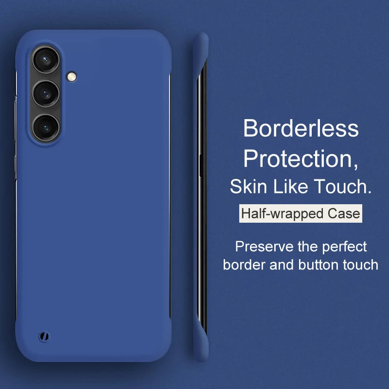 Luxury Borderless Candy Color Hard PC Case For Samsung Galaxy S26 Ultra S25FE S24 S23 S21FE S22 Ultra-Thin Matte Cover
