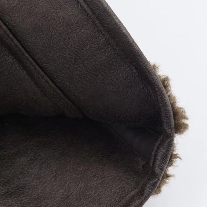 Women Warm Jacket - Casual Streetwear Single Breasted Lapel Collar Coat With Button Decoration