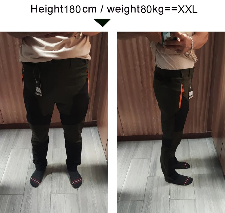 Men's Hiking Pants Summer ultra-thin, Breathable and cool Quick Dry Lightweight Cargo Work Golf Travel Pants with Zipper Pocket