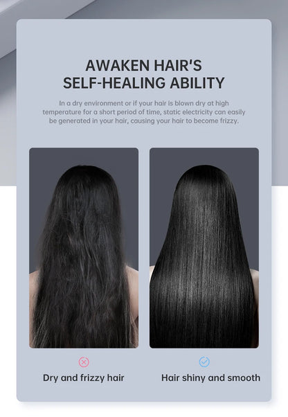 High Speed Hair Dryer – Blue Light Ion, Infrared Heating, 3 Speed Temperature | EU Plug