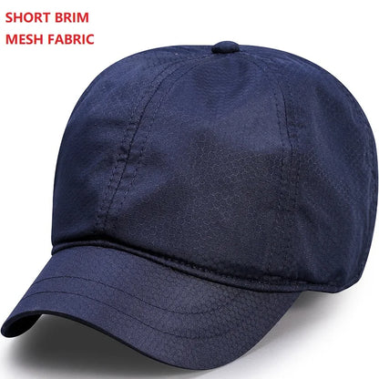Oversize Big Head Man Plus Size Baseball Cap Spring Summer Thin Fabric Mesh Sun Hat Male Snapback M 55-59cm L 60-64cm