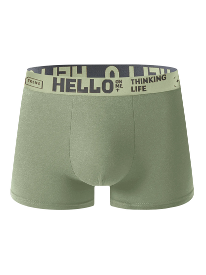 Mens Underwear Briefs - 10 Piece Trendy Comfortable Boxers Set
