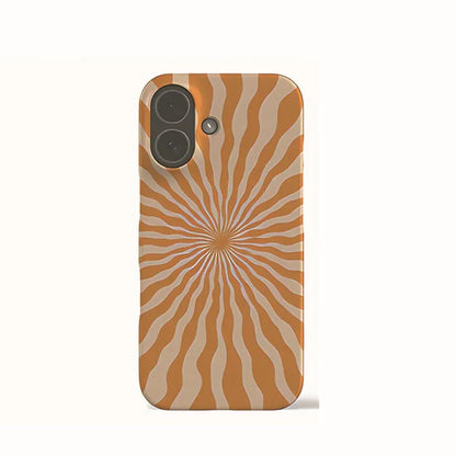 Colorful Stripes Phone Case for iPhone 17 16e 16 15 14 13 12 11 X XS XR XSMAX 7 8 Air Pro Max Plus Luxury Double-layer