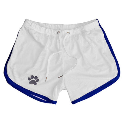 Men Gym Fitness Shorts Bodybuilding sports Jogging shorts Male 2022 Summer Cool Breathable Mesh The big size casual men Shorts