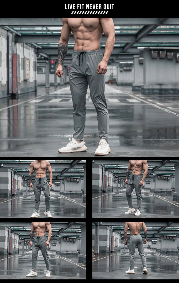Men Running Sweatpants | Slim Athletic Sweatpants, Ankle Banded Trousers for Outdoor Training