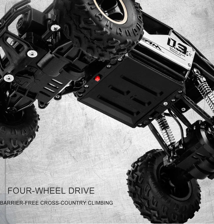 Remote Control Climbing Car - 4WD Off Road Truck with Shockproof Suspension & Anti Skid Wheels