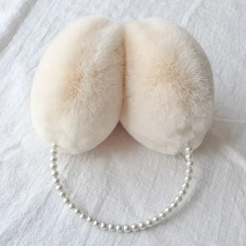 Warm Earmuffs - Plush Ear Warmers Soft Winter Earflaps Cozy Ear Protection