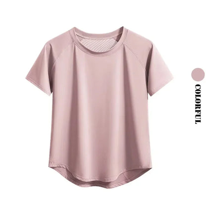DRUR 2pcs Gym Set Women Summer Sportswear Outfit 2 Piece Short Sleeve Sports Shirt Shorts Sets Jogging Suit Female Tracksuit New