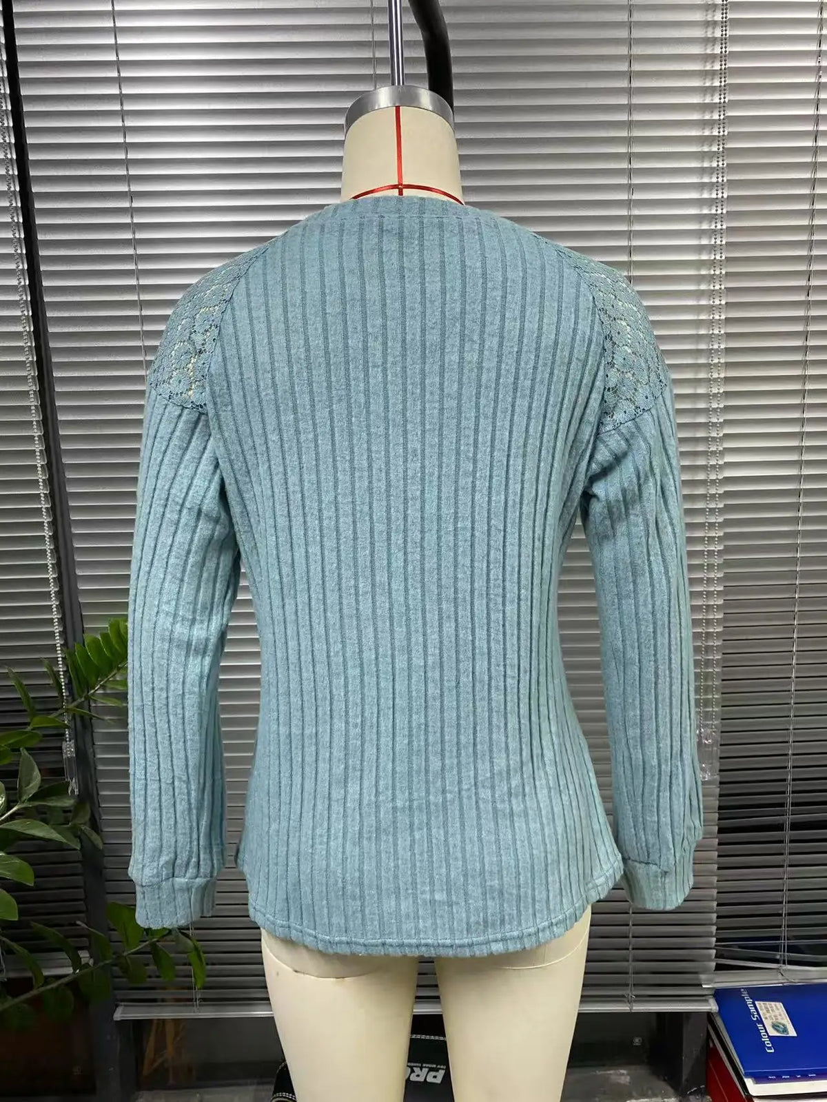 2025 New Autumn Women's Blouses Elegant Fashion Lace Hollow Out Patchwork Button Shirts Loose Casual Long Sleeve Pullover Tops