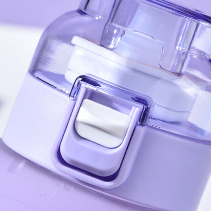 Scent Flavored Water Bottle – 650ML Fruit Scent Water Cup with 7 Flavor Pods - ZOOMNSTORE