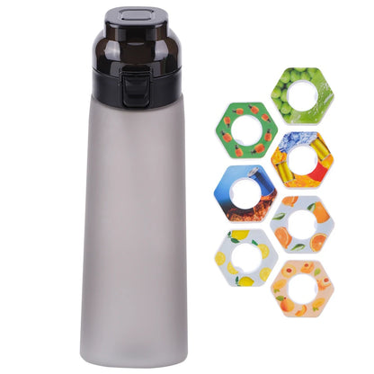 Scent Flavored Water Bottle – 650ML Fruit Scent Water Cup with 7 Flavor Pods - ZOOMNSTORE