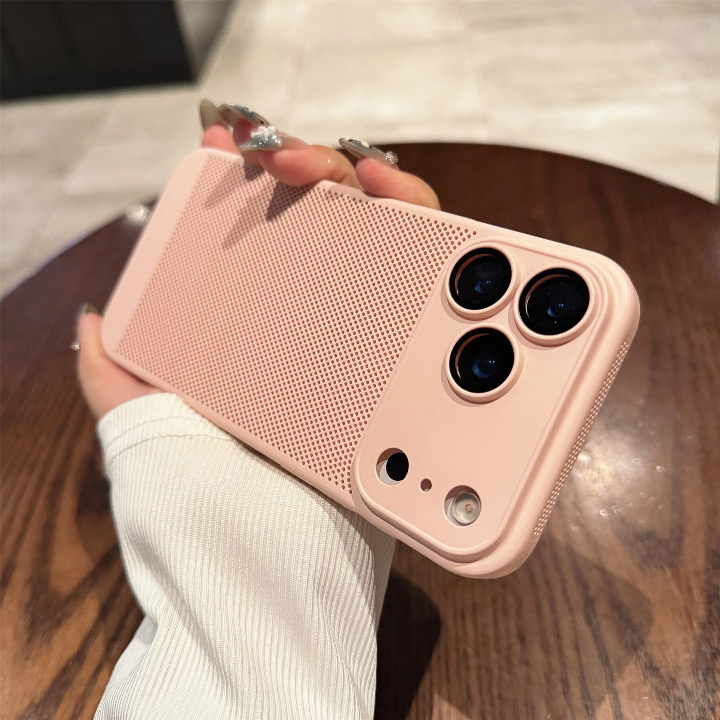 Ultrathin Heat Dissipation Case with Lens Protector for iPhone 1716151413 Pro Max Plus - ZOOMNSTORE