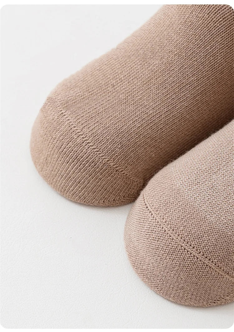 Cute Kids Socks For Girls Boys Soft Cotton Baby Toddler Boy Girl Sock Cartoon Children's Short Socks Autumn Winter 0-8Years New