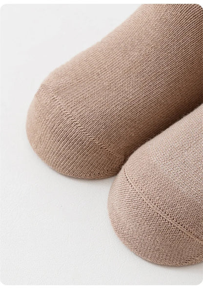 Cute Kids Socks For Girls Boys Soft Cotton Baby Toddler Boy Girl Sock Cartoon Children's Short Socks Autumn Winter 0-8Years New