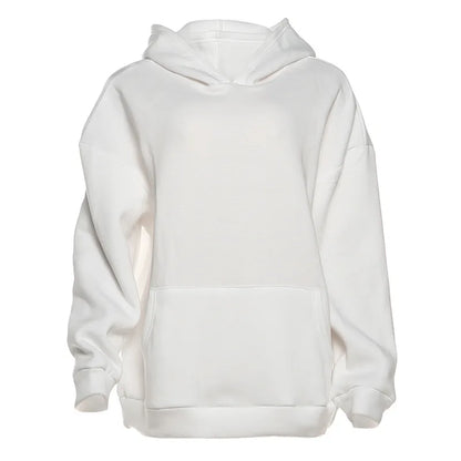 Sisterlinda Hooded Harajuku Sweatshirt Women Autumn Trend Backless ShinyThrea Mesh Patchwork Casual Street Hipster Pulloverr